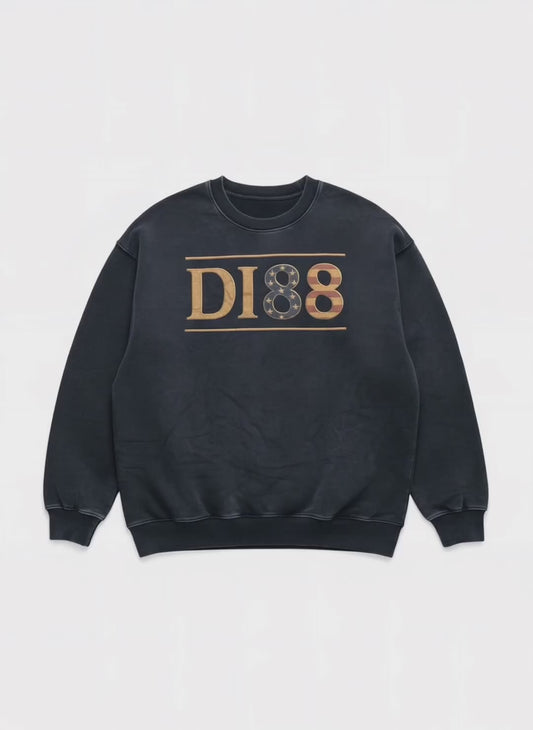 DI88 Oversized Faded Sweatshirt