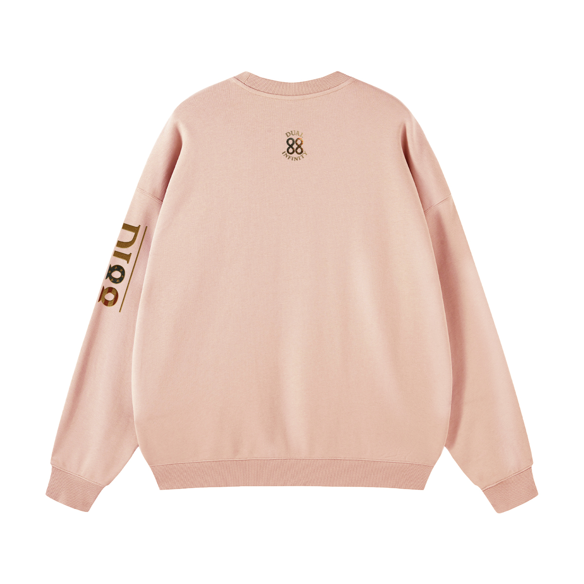 Logo Crew - 100% Cotton Lightweight Oversize Crewneck Sweatshirt